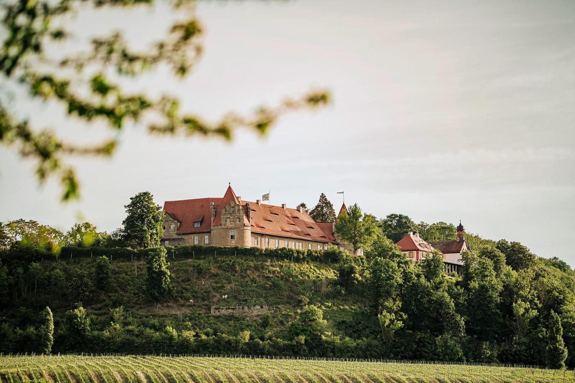 Hotel Schloss Frankenberg Weigenheim Exterior foto